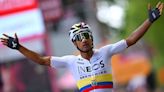 El ecuatoriano Jhonatan Narváez y un espectacular triunfo en la etapa 1 del Giro 2024