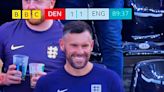 Fans ask 'why's he smiling' as ex-England star spotted in crowd for England draw