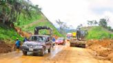 Habilitan el tránsito vehicular en la carretera E-10 Ibarra-San Lorenzo, donde se produjo deslizamiento de tierra