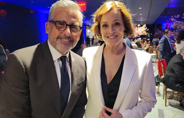 Sigourney Weaver Meets Steve Carell in A "Vanya"-Palooza at Star Studded Night for Lincoln Center - Showbiz411