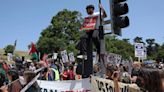 Pro-Palestinian Protests Block UC Santa Cruz Entrances, Pushing Classes Back Online | KQED