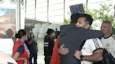 Hardik Pandya Shares Warm Hug With Abhishek Nayar As Indian Team Departs For Sri Lanka- WATCH