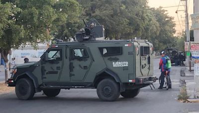 Así es el fraccionamiento en Culiacán donde el Ejército y la Guardia Nacional realizaron un operativo en la madrugada