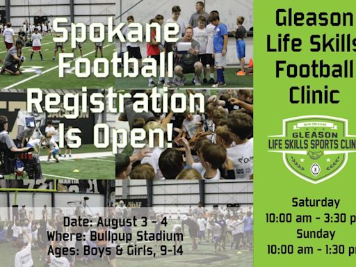 Registration open for Gleason Life Skills Football Clinic