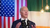 Biden visit – latest news: Security document for US president trip ‘found lying in Belfast street’