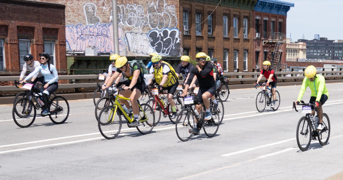 Five Boro Bike Tour is Sunday in NYC. See the map and list of street closures.