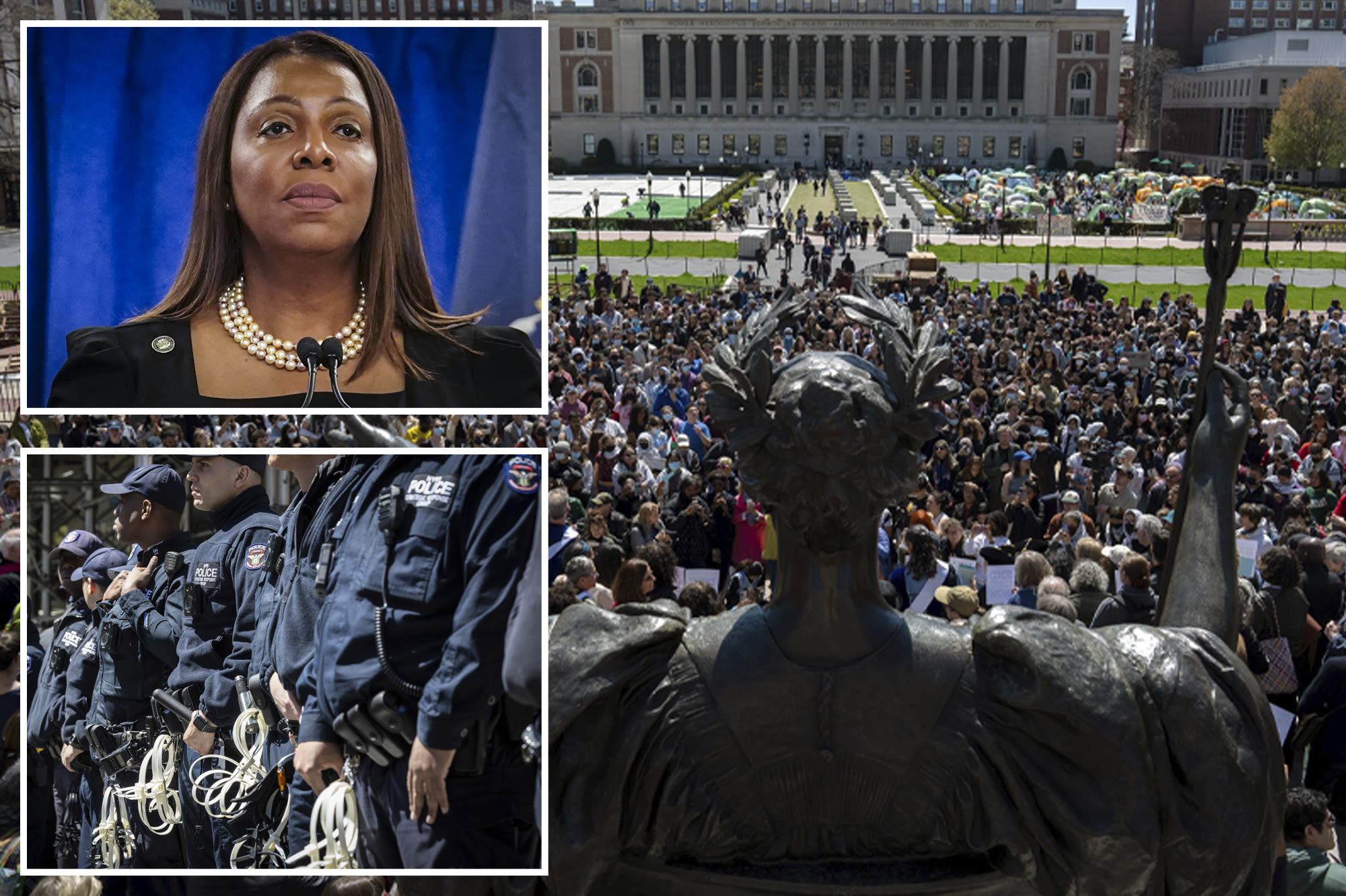 NY AG Letitia James condemns Columbia encampment — even as she makes tens of thousands from university