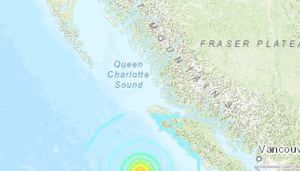 6.6-magnitude earthquake shakes Vancouver Island coast, aftershocks recorded