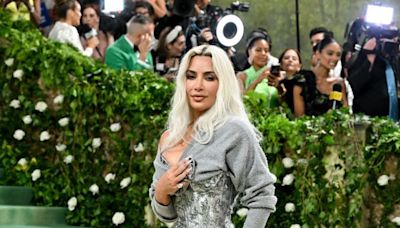 Kim Kardashian Called Breathing "An Art Form" While Getting Into Her Met Gala Corset