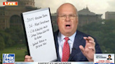 Karl Rove brings whiteboard to Fox News to explain that RFK Jr is a ‘nut’