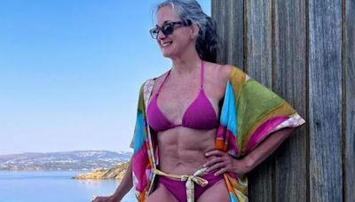 I'm a fit gran - I've got loose skin and cellulite but I love posing in bikinis