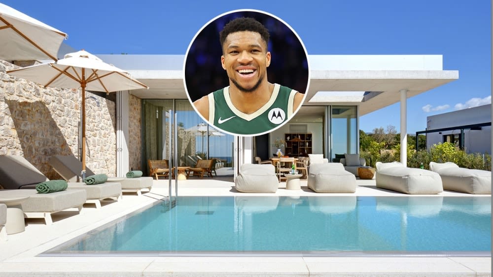 Giannis Antetokounmpo Bought Two Vacation Homes in His Native Greece