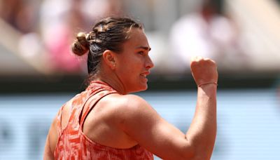 French Open LIVE: Latest tennis scores and results as Aryna Sabalenka faces Mirra Andreeva in quarter-finals