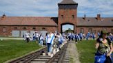 The yearly memorial march at the former death camp at Auschwitz overshadowed by the Israel-Hamas war