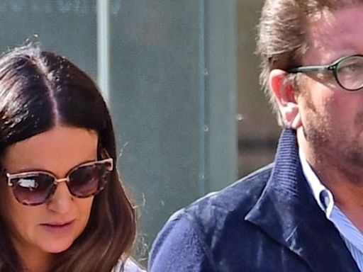 James Martin steps out for a stroll with new girlfriend Kim Johnson