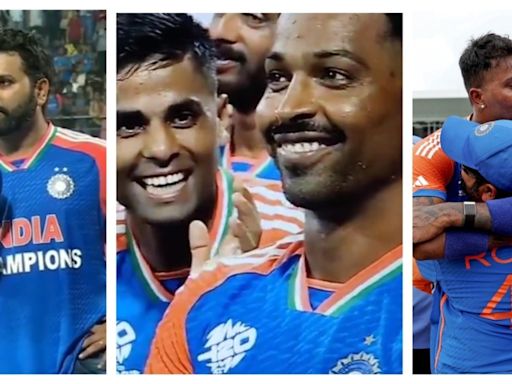Hardik Pandya stunned by never-before-seen Wankhede act, gets up from seat in priceless gesture as Rohit Sharma says...