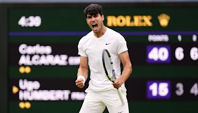 Carlos Alcaraz reaches Wimbledon quarter-final despite issues with serve