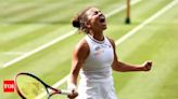 Wimbledon: Jasmine Paolini outlasts Donna Vekic to reach second consecutive Grand Slam final | Tennis News - Times of India