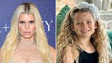 Jessica Simpson's Daughter Birdie, 5, Is Mom's Lookalike as She Models Her Shoes in Adorable Photo