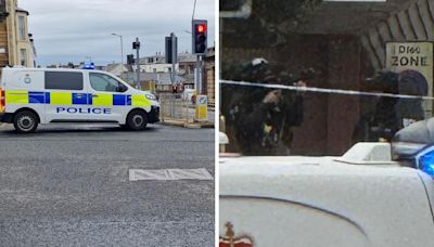 Three arrests after armed police swoop in North Yorkshire town