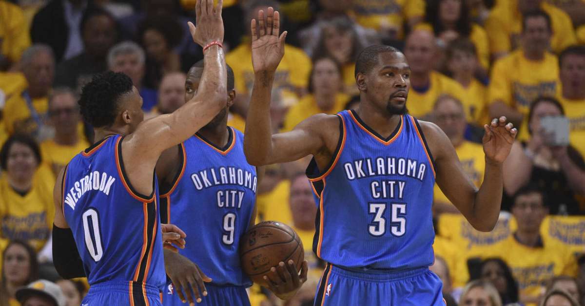 No-brainer choices from the Thunder are included in the new all-time list