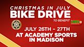 Christmas in July Bike Drive to benefit the Last Minute Toy Store