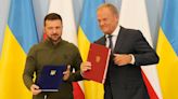 Ukraine’s Zelenskyy discusses further NATO support with Polish Prime Minister Donald Tusk