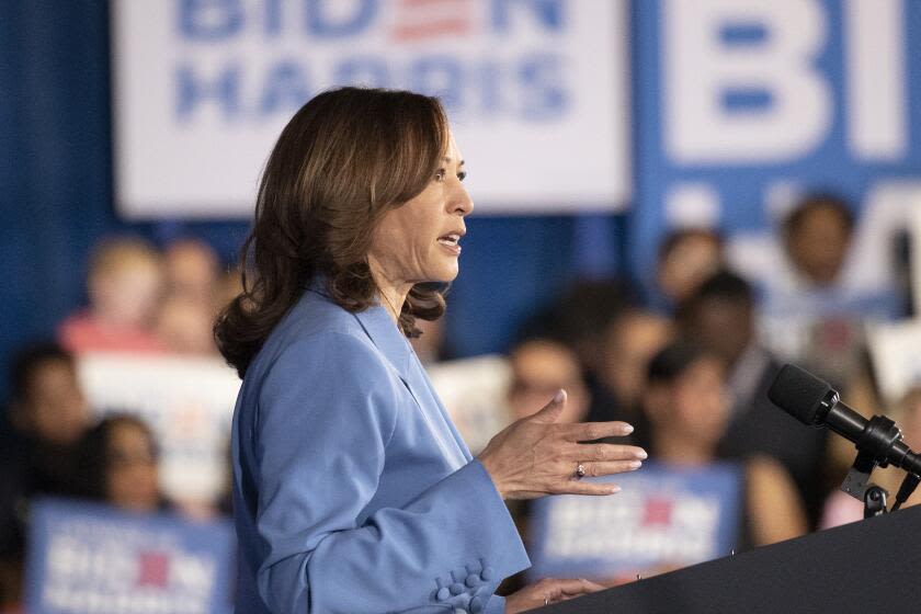 Column: Trump says Harris stole his idea for exempting tips from tax, but her version beats his