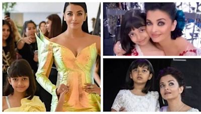 5 times Aishwarya Rai and Aaradhya Bachchan twinned in matching outfits