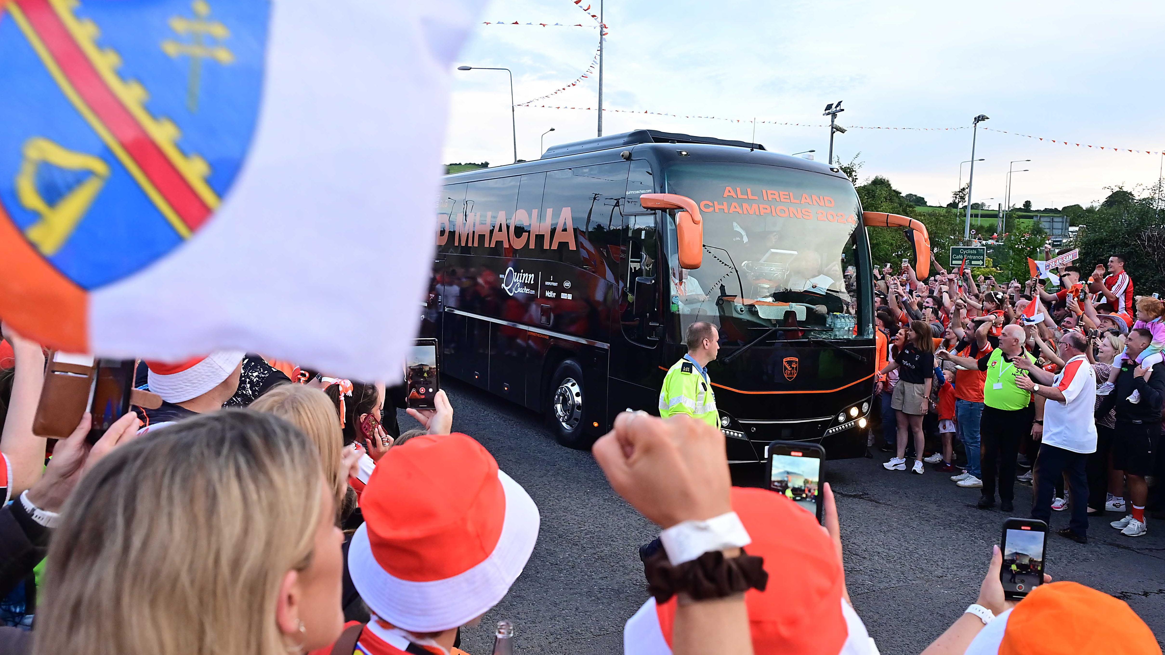 Thousands greet Armagh squad after All-Ireland win