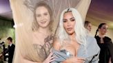 Lana Del Rey and Kim Kardashian Pose in 'Sister Corset' Looks at the 2024 Met Gala