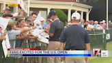 Famous golfers greet thousands of fans arriving at US Open in Pinehurst