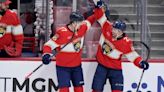 Panthers pound Lightning 6-1 to advance in playoffs