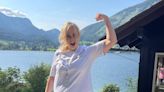 Rebel Wilson visits Austrian health retreat with daughter and partner