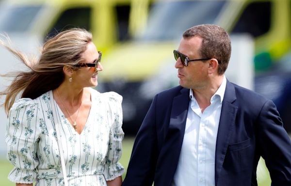 Peter Phillips and His New Girlfriend Harriet Sperling Attend Polo Match Together