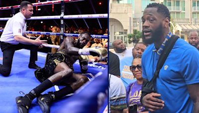 Deontay Wilder Reveals Injury After Loss To Zhilei Zhang: "You Can't Give Up" - Seconds Out