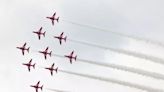 Red Arrows to fly over Somerset today and this is where and when