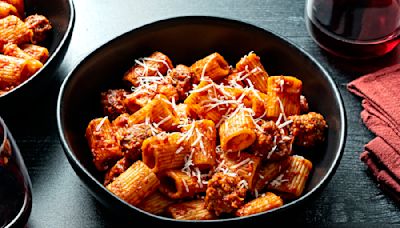 Red Hen Mezzi Rigatoni With Fennel Sausage Ragu