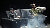 Snoop Dogg Smokes a Giant Joint Onstage With Eminem as They Venture Into the Metaverse at VMAs