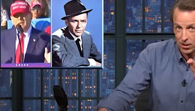 Seth Meyers Calls Utter B.S. On Donald Trump's Frank Sinatra Anecdote