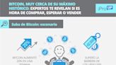 Bitcoin, muy cerca de su máximo histórico: expertos te revelan si es hora de comprar, esperar o vender