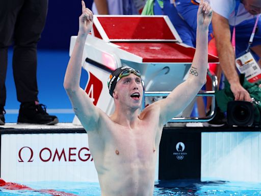 Daniel Wiffen wins first Irish GOLD in Paris with new Olympic record swim