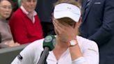 Wimbledon star burst into tears and 'felt like I was dying' on court