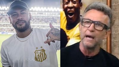 Neymar Jr ganha recado ao vivo de Craque Neto após grande ajuda ao RS