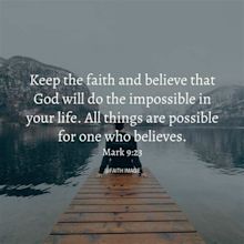 Keep the faith