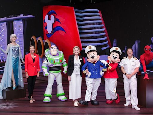 Disney Cruise Line launches Disney Adventure for the first time in Asia in Singapore from 2025