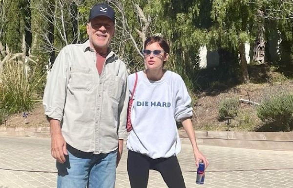 'There's Painful Days': Bruce Willis' Daughter Tallulah Admits His Dementia Battle Is 'Hard'