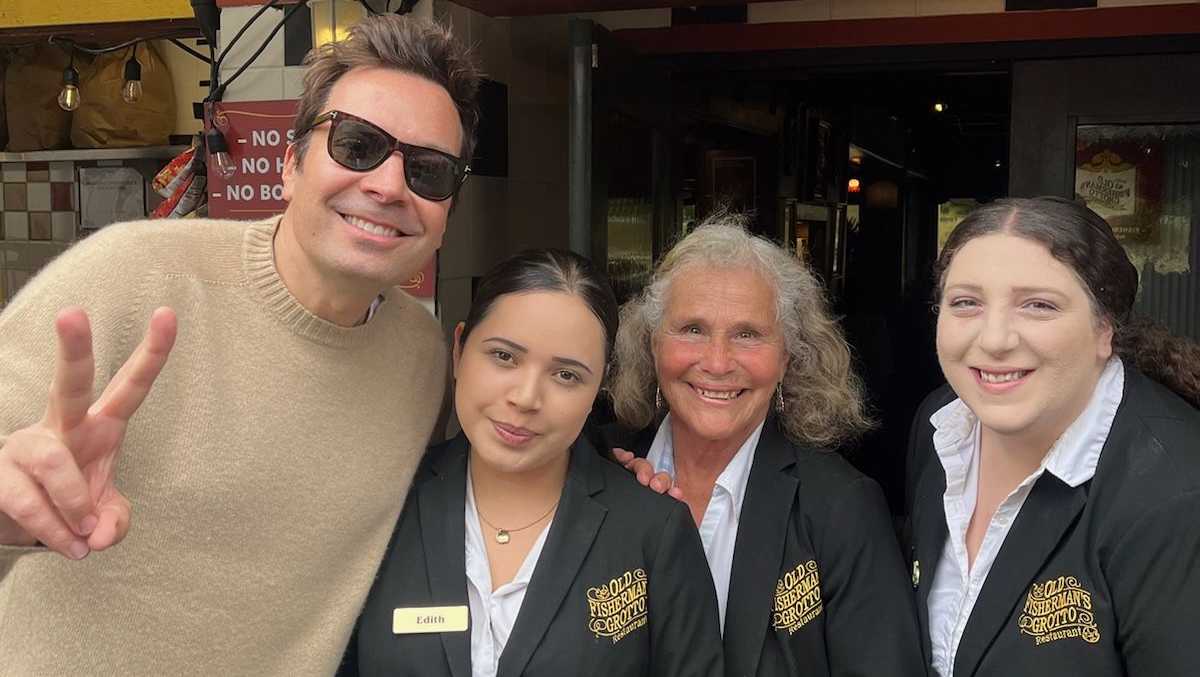 Jimmy Fallon spotted in Monterey