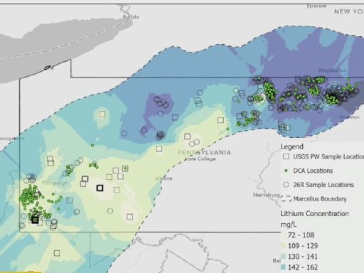 Researchers in Pittsburgh discover large source of lithium in Pennsylvania