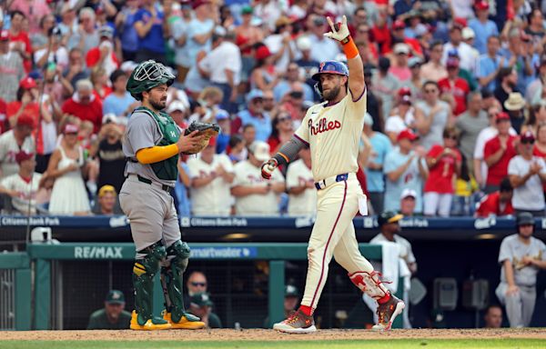 What channel is Phillies vs. Athletics game on Sunday? How to watch, stream, Apple TV+